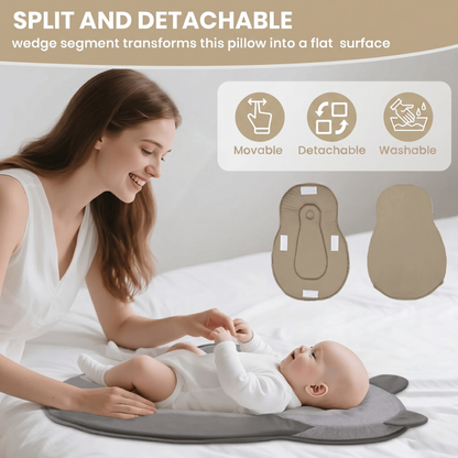 RefluxGuard - Anti-Overflow Baby Feeding Pillow - Reflux Wedge & Nursing Support