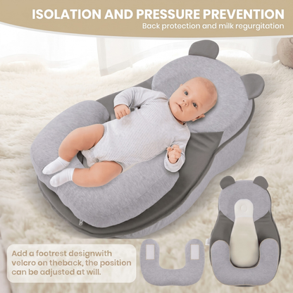 RefluxGuard - Anti-Overflow Baby Feeding Pillow - Reflux Wedge & Nursing Support