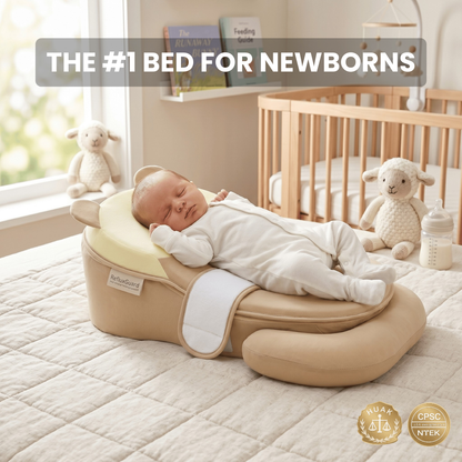 RefluxGuard - Anti-Overflow Baby Feeding Pillow - Reflux Wedge & Nursing Support